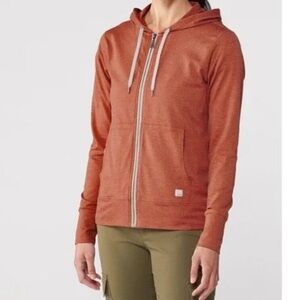 NWOT Vuori Perfomance Hoodie in Orange